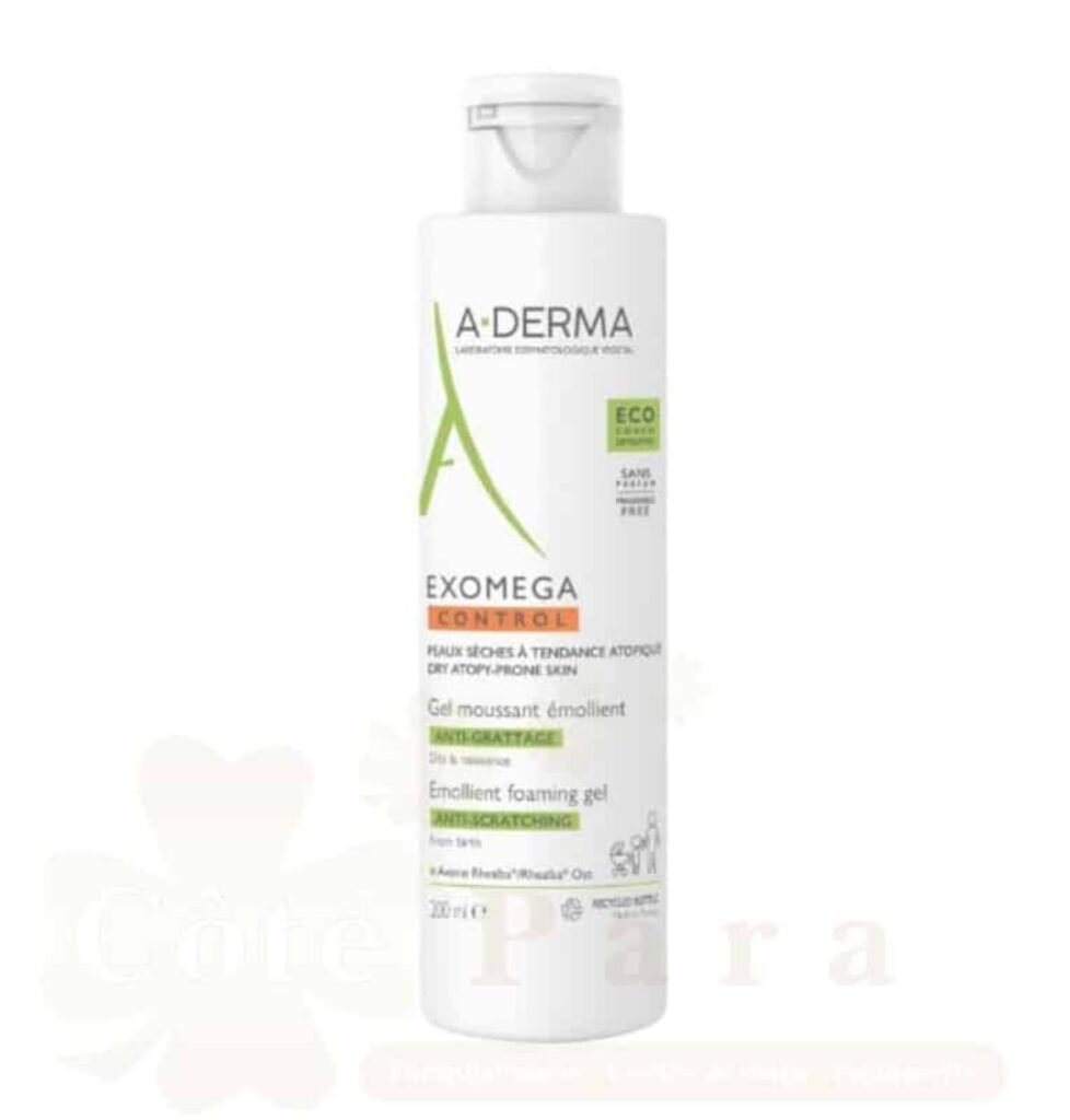 A-DERMA EXOMEGA CONTROL GEL MOUSSANT EMOLIENT 200ML
