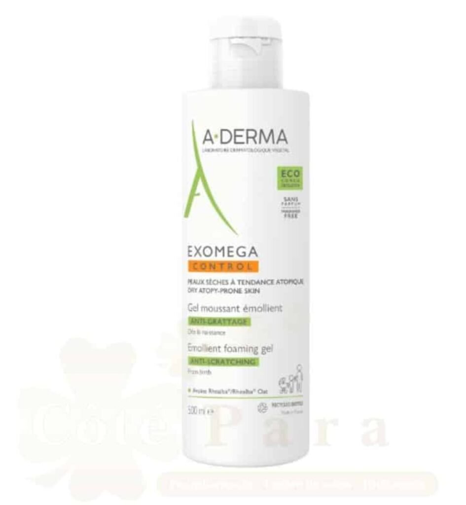 A-DERMA EXOMEGA CONTROL GEL MOUSSANT EMOLIENT 500ML