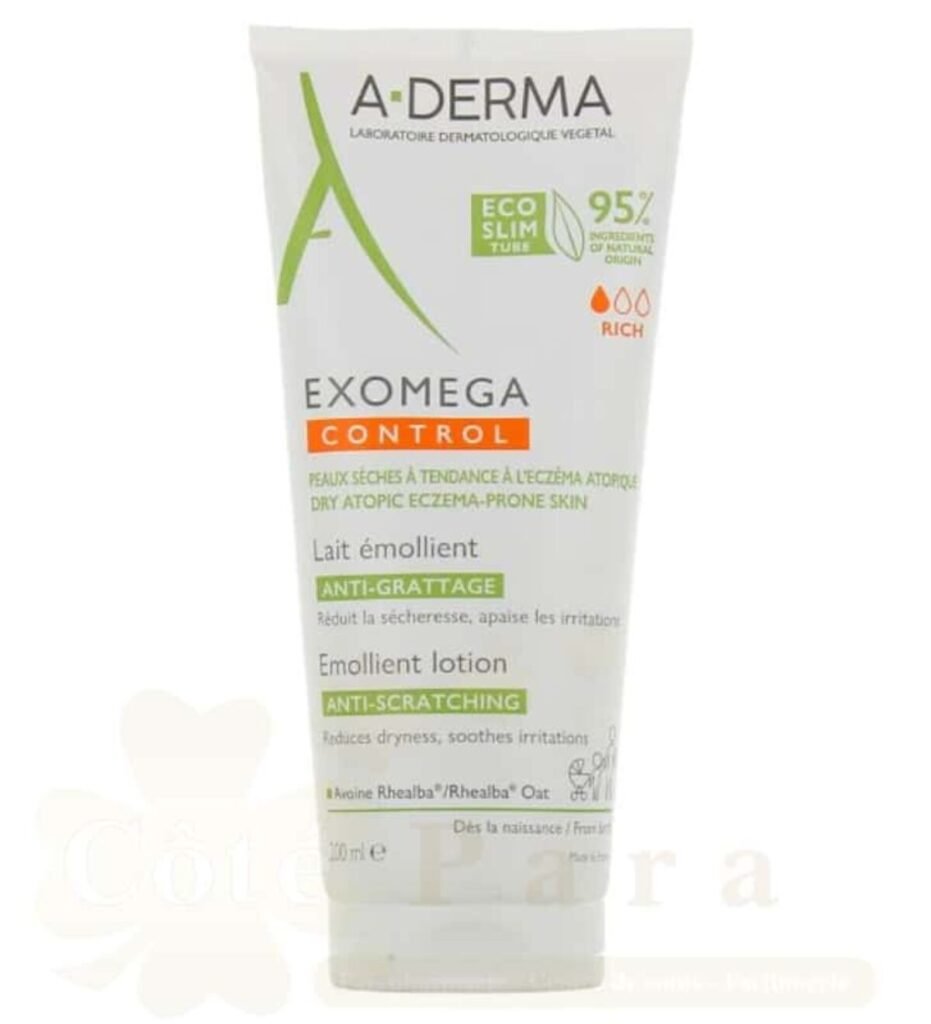 A-DERMA EXOMEGA CONTROL LAIT EMOLLIENT TUBE 200ML