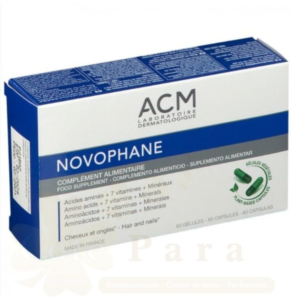 ACM NOVOPHANE ANTI CHUTE 60 CAPSULES