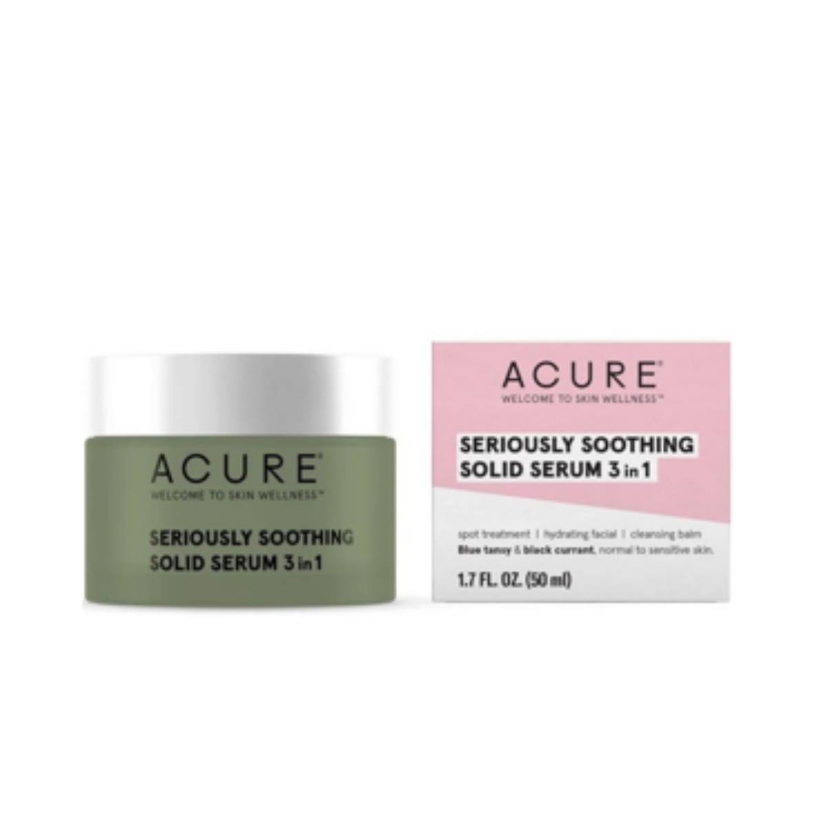 ACURE SERIOUSLY SOOTHING SOLID SERUM 3IN1 50ML ACURE SERIOUSLY SOOTHING SOLID SERUM 3IN1 50ML