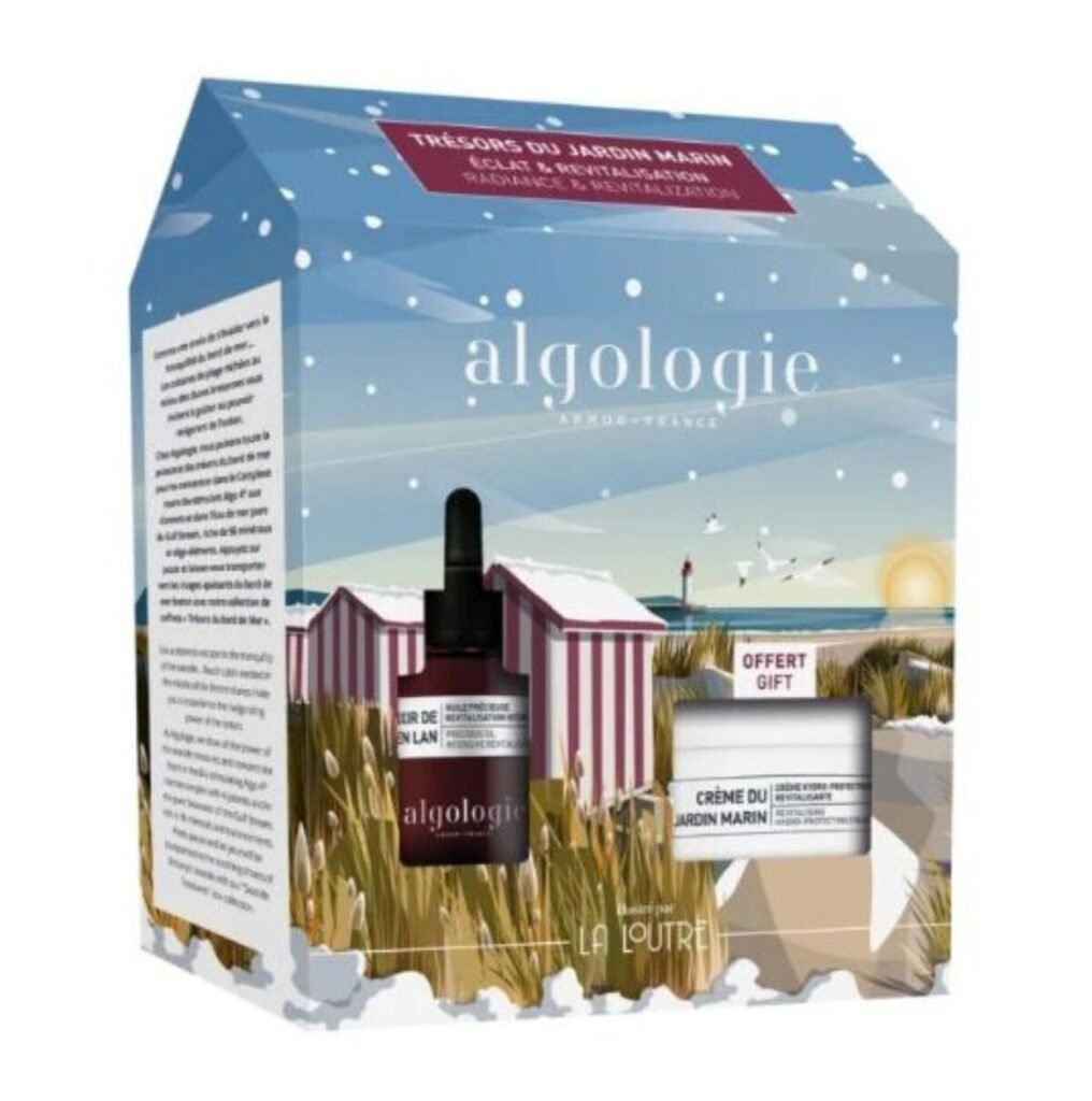ALGOLOGIE COFFRET TRESORS DU JARDIN MARIN (ELIXIR HUILE 30ML + CREME DU JARDIN 50ML OFFERTE)