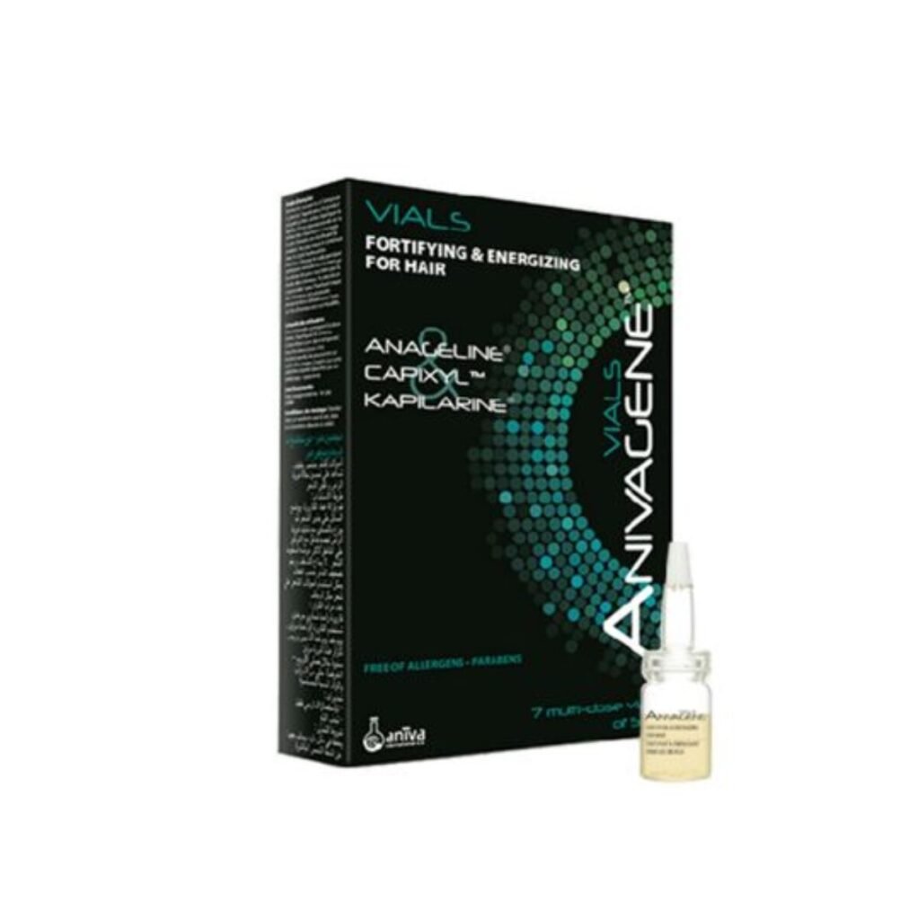 ANIVAGENE VIALS AMPOULES CAPILLAIRES FORTIFIANTES & ENERGISANTES 7*5ML