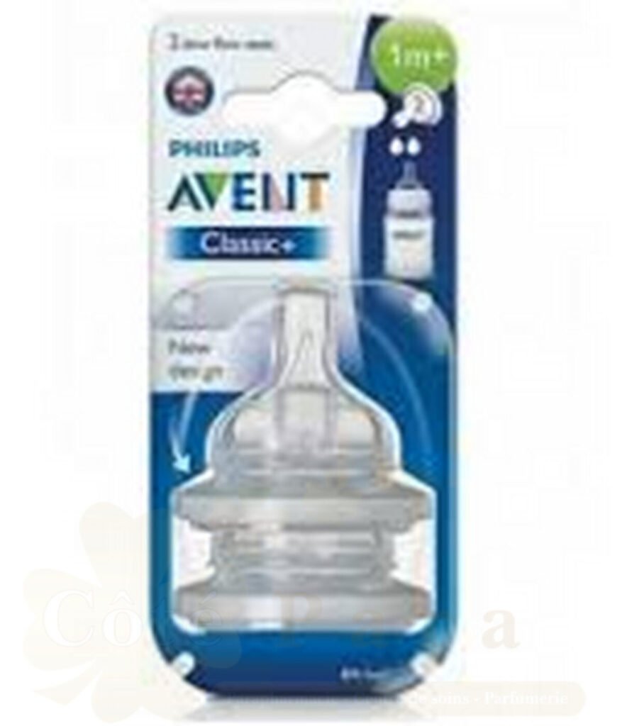 AVENT 2 TETINES 1M+ 2T SCF632/27