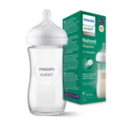 AVENT BIBERON NATURAL RESPONSE EN VERRE 1M+ 240ML SCY933/01