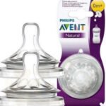 AVENT NATURAL 2 TETINES 0M+ NEWBORN SCF 041/27