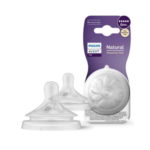 AVENT NATURAL 2 TETINES 6M+ FLOW 5 TEATS SCY965/02