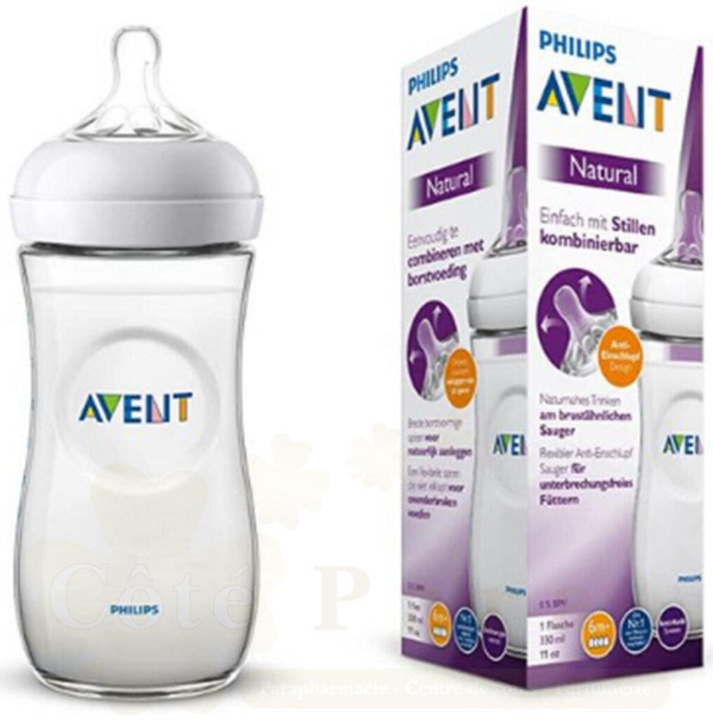 AVENT NATURAL BIBERON 330ML REF SCF 036/17