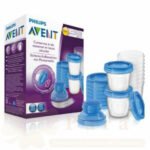 AVENT SET POTS DE CONSERVATION POUR LAIT MATERNEL 180ML 618/10