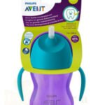 AVENT TASSE MAUVE A PAILLE 200ML 9M+ SCF796/02