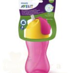 AVENT TASSE ROSE A PAILLE 300ML 12M+ 798/02