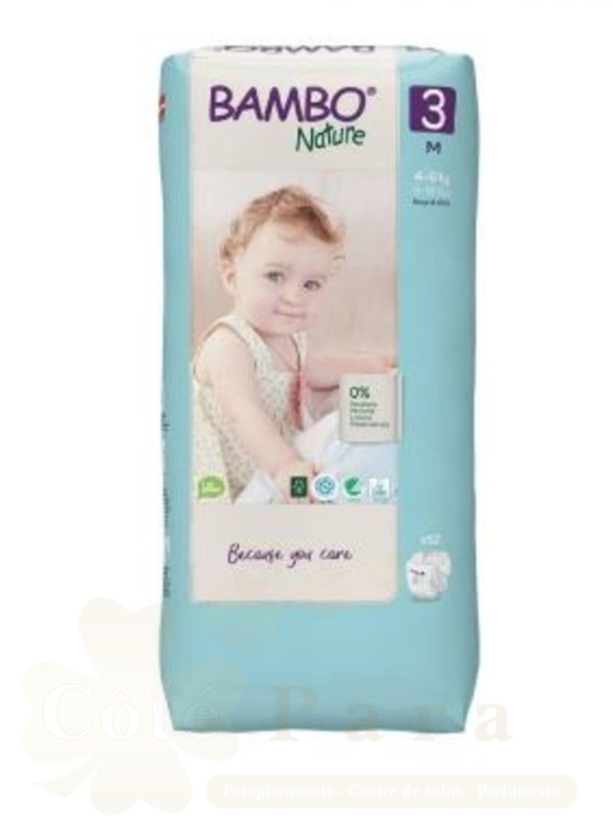 BAMBO NATURE COUCHE M T3 4-8 KG 52U BAMBO NATURE COUCHE M T3 4-8 KG 52U