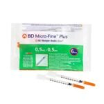 BD MICROFINE SERINGUE A INSULINE 0.5 ML 10U