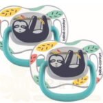 BEBE CONFORT 2 SUCETTES REVERSIBLE PHOSPHO 6-36 SILICONE LAZY REF 3104202090