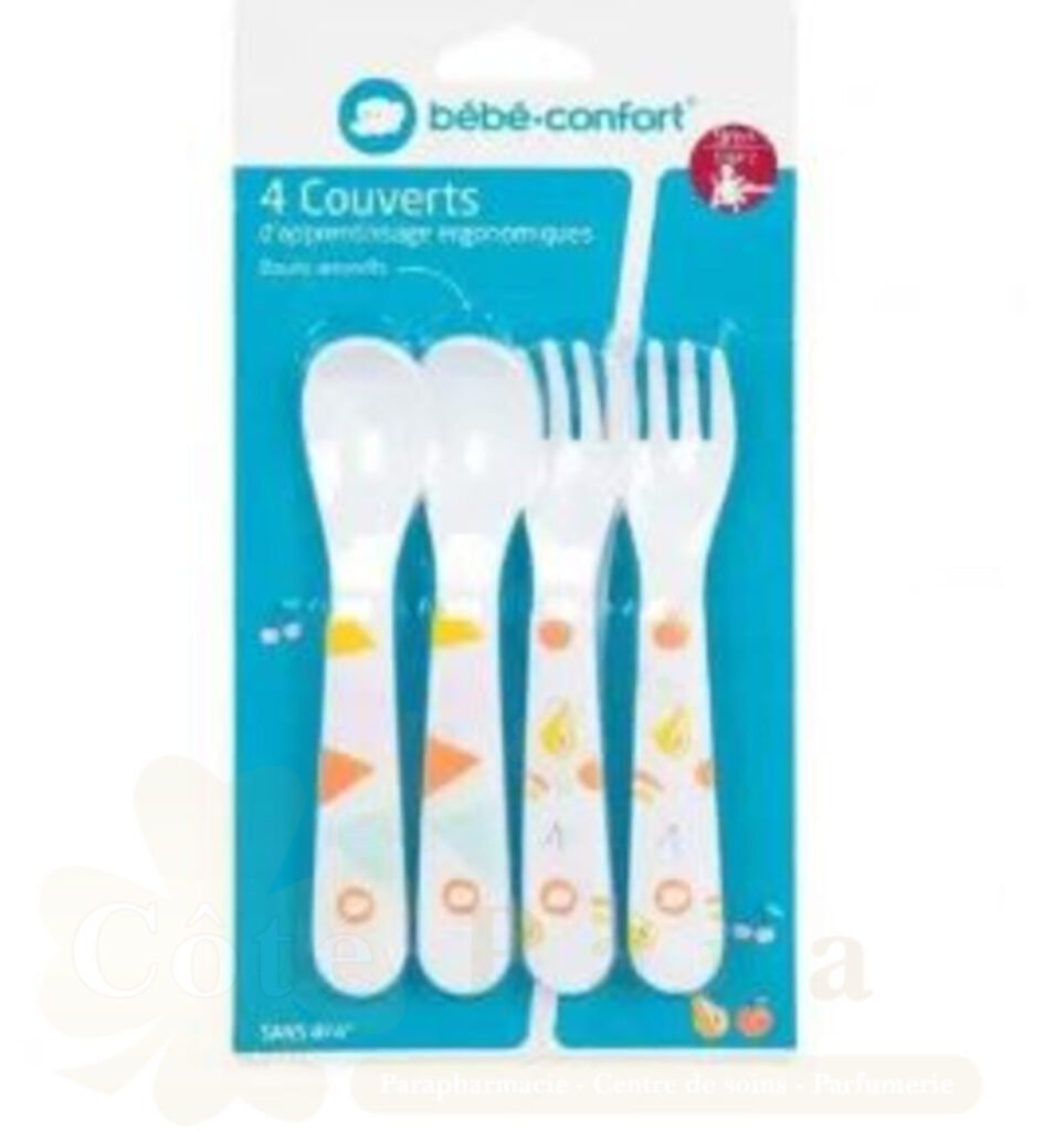 BEBE CONFORT 4 COUVERTS D'APPRENTISSAGE DOMINO REF3105208300