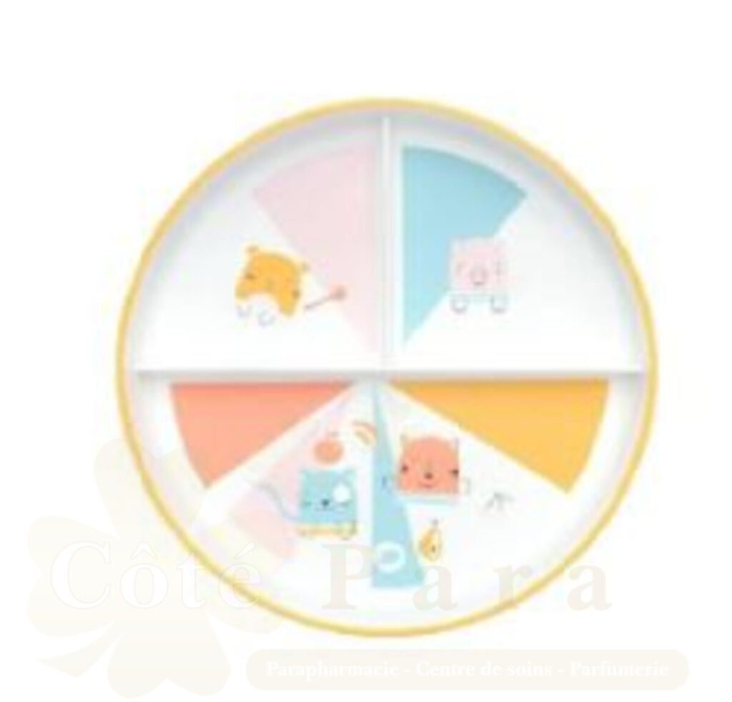 BEBE CONFORT ASSIETTE D'APPRENTISSAGE AVEC COMPARTIMENT DOMINO 18M+ REF3105208500