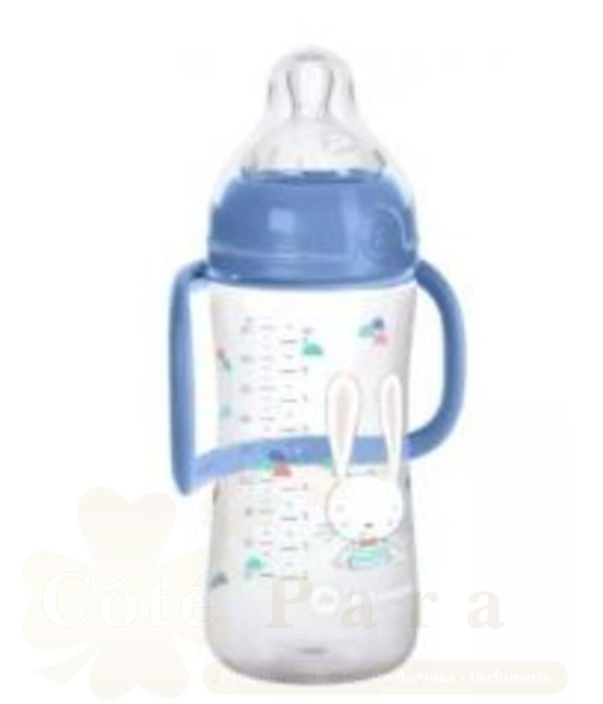 BEBE CONFORT BIB EMOTION AVEC POGNEES FUNNY FRIENDS 6M+ 270ML REF 3102201990