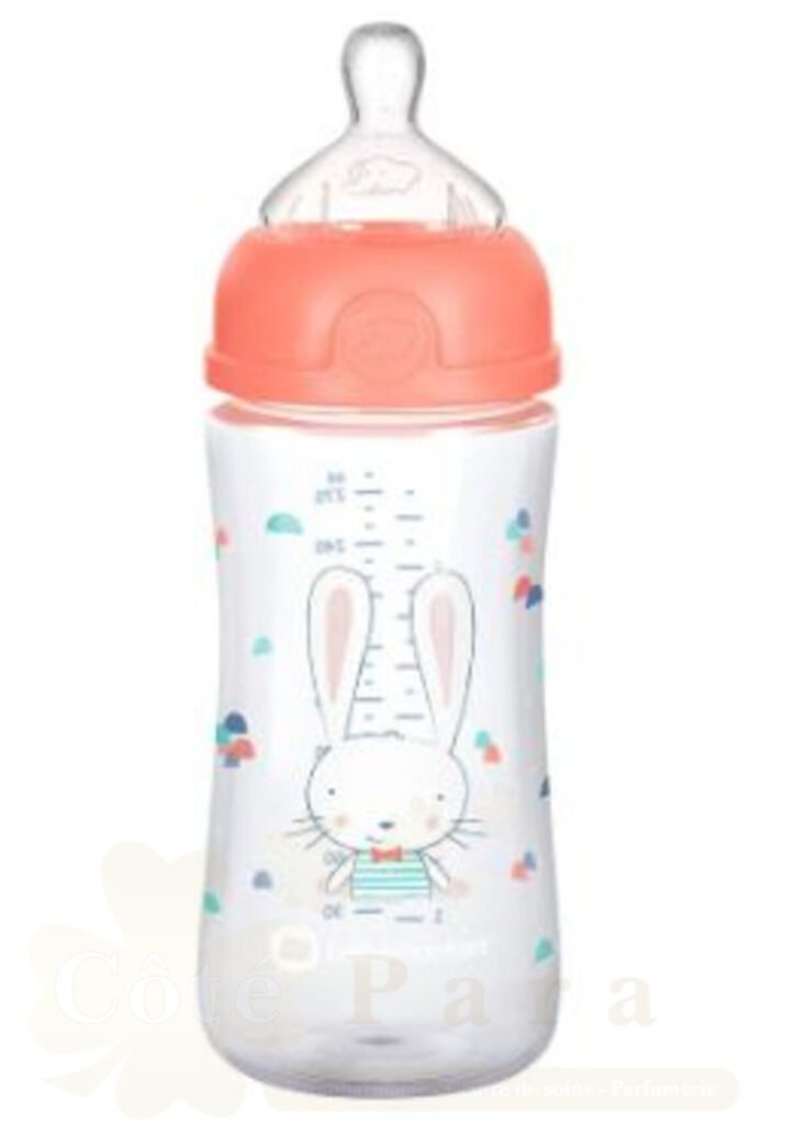 BEBE CONFORT BIBERON CLASSIQUE VERT JUNGLE VIBES 360ML 6M+ REF 3102201520