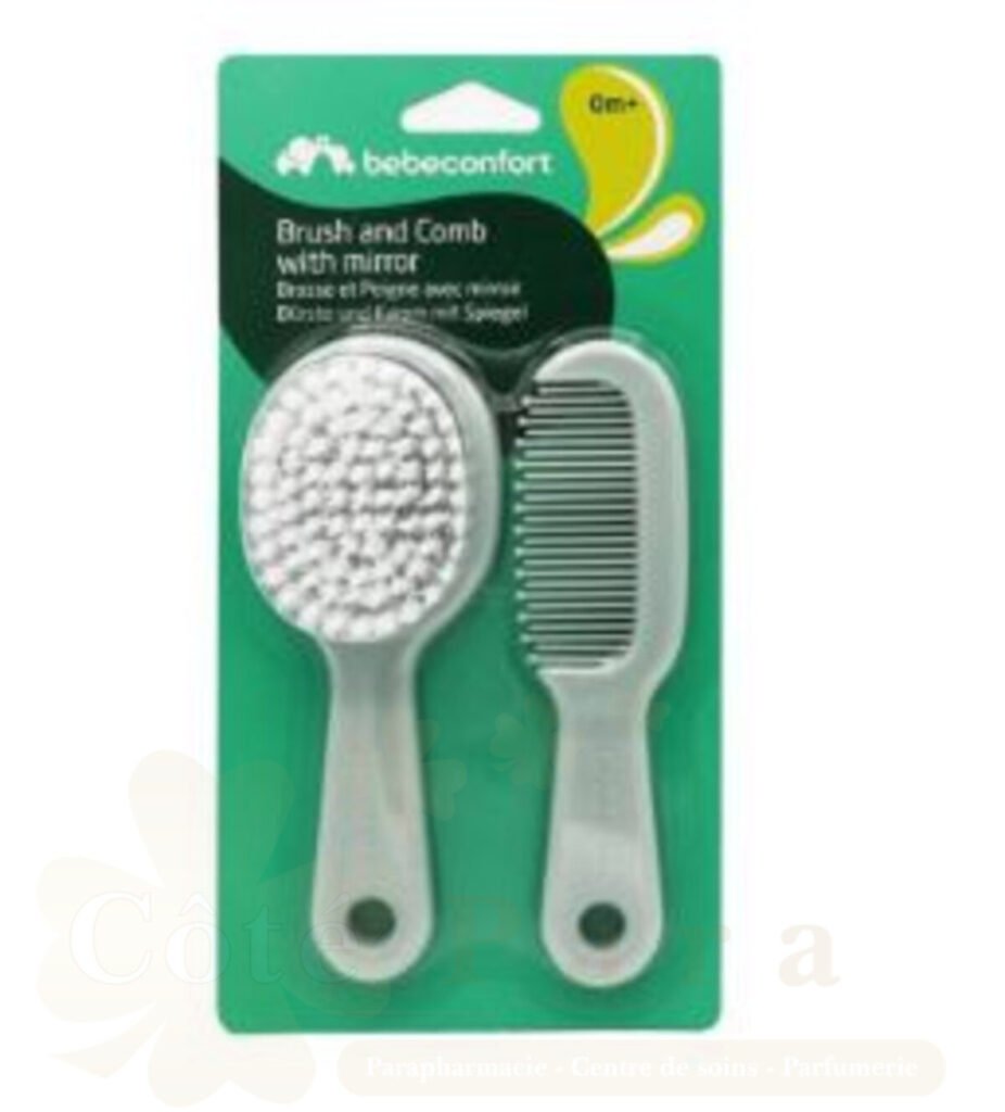 BEBE CONFORT BROSSE ET PEIGNE AVEC MIROIR LOVELY DONKEY REF 3106209800