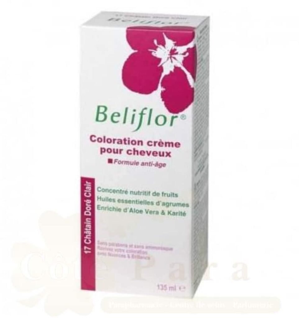 BELIFLOR COLORATION 17 CHATAIN DORE CLAIR