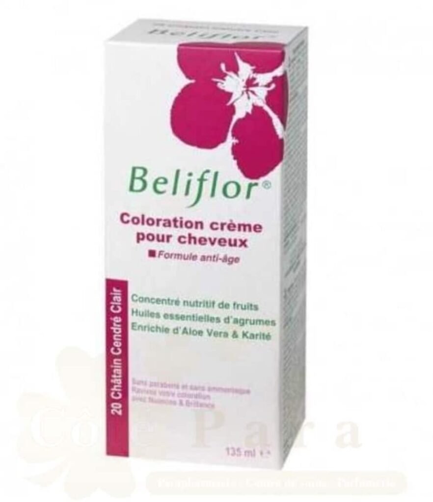 BELIFLOR COLORATION 20 CHATAIN CENDRE CLAIR