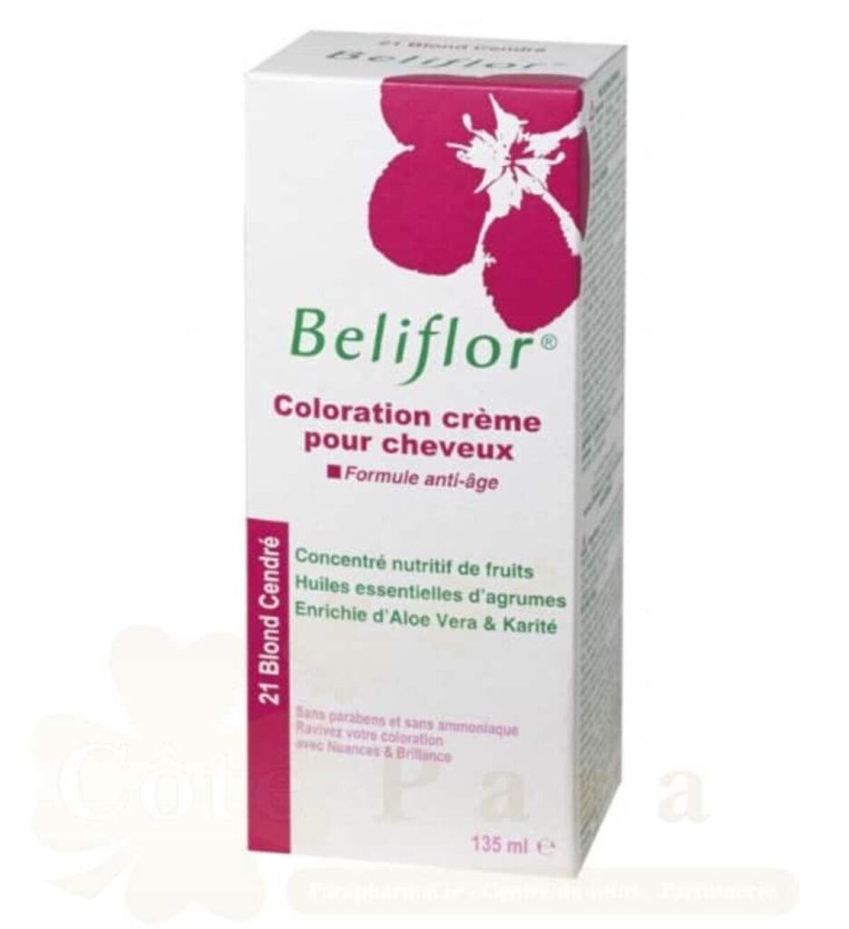 BELIFLOR COLORATION 21 BLOND CENDRE