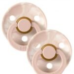 BIBS COLOUR 2 SUCETTES BLUSH IVORY/BLUSH IVORY TAILLE 1 REF 115286