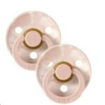 BIBS COLOUR 2 SUCETTES BLUSH IVORY/BLUSH IVORY TAILLE 2 REF 125286