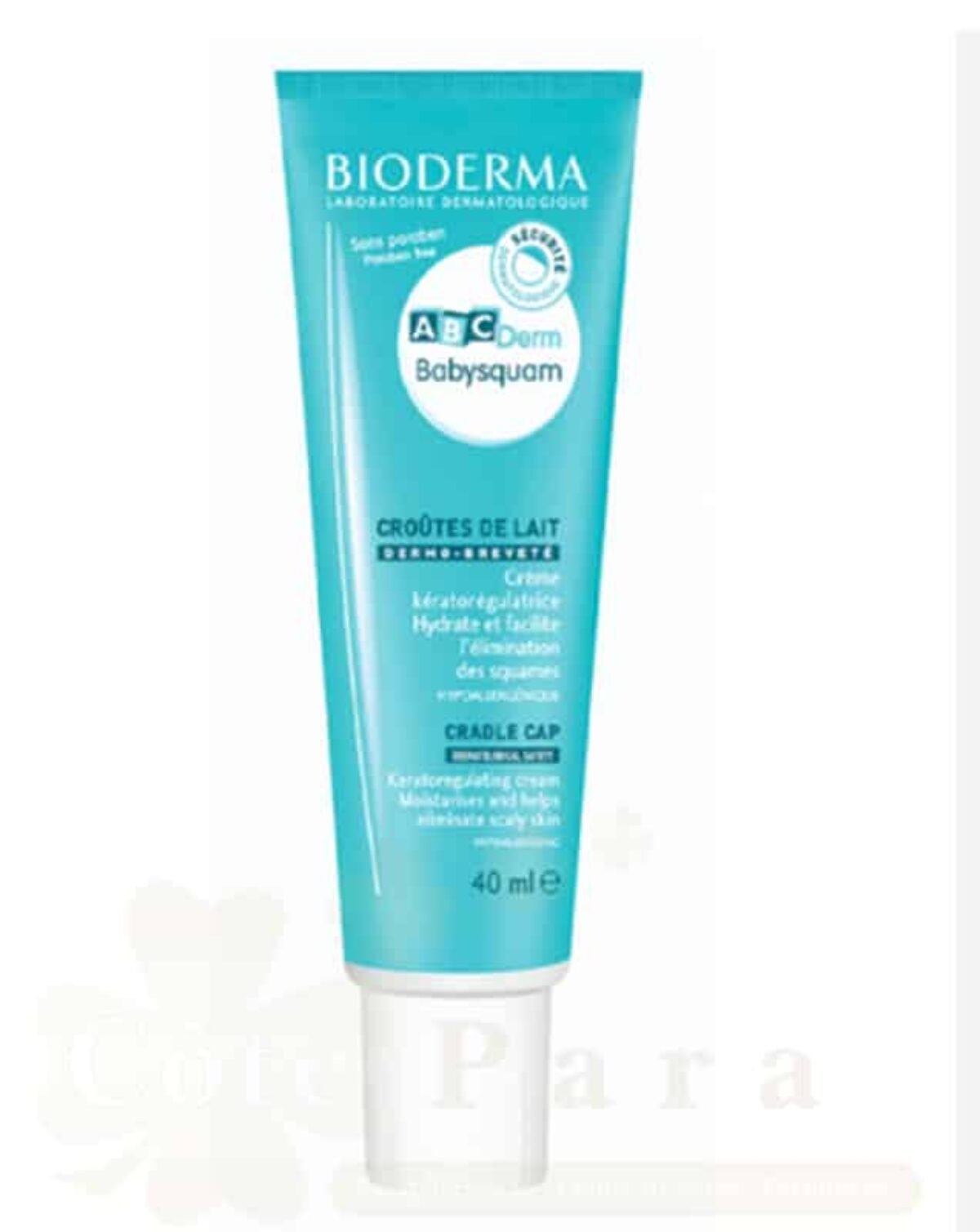 BIODERMA ABCDERM BABYSQUAM CRO?TE DE LAIT 40ML BIODERMA ABCDERM BABYSQUAM CRO?TE DE LAIT 40ML