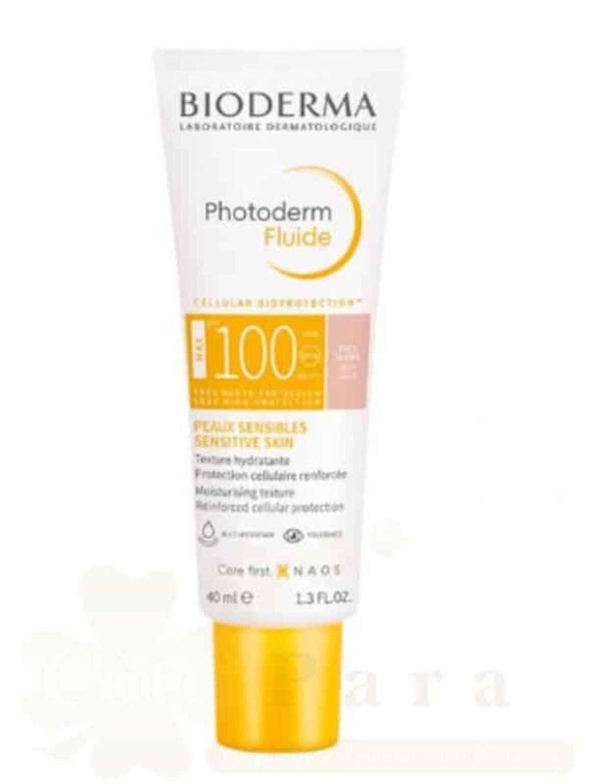 BIODERMA PHOTODERM MAX FLUIDE SPF100 TEINTE TRES CLAIRE 40ML BIODERMA PHOTODERM MAX FLUIDE SPF100 TEINTE TRES CLAIRE 40ML