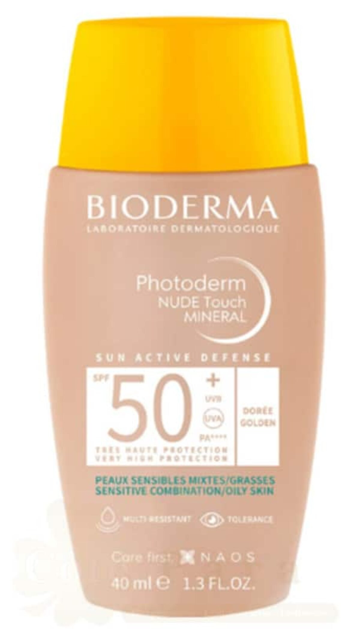 BIODERMA PHOTODERM NUDE TOUCHE TEINTE DORE SPF50+ 40ML NEW BIODERMA PHOTODERM NUDE TOUCHE TEINTE DORE SPF50+ 40ML NEW