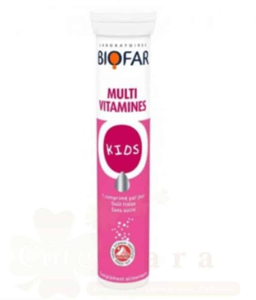 BIOFAR KIDS MULTIVITAMINES BOITE 20CP