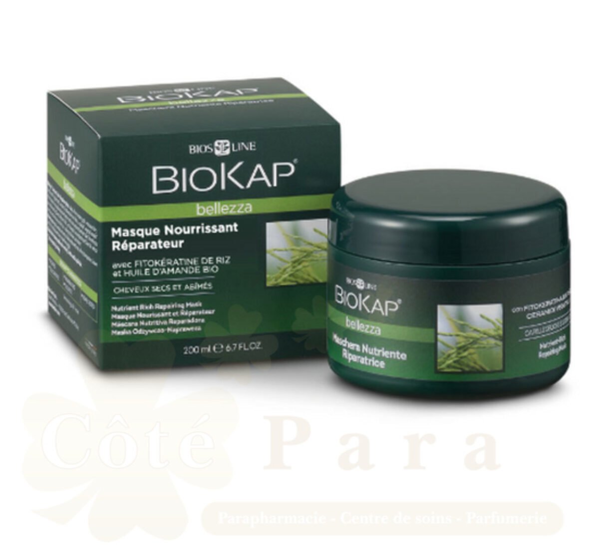 BIOKAP MASQUE NOURISSANT ET REPARATEUR 200ML BIOKAP MASQUE NOURISSANT ET REPARATEUR 200ML