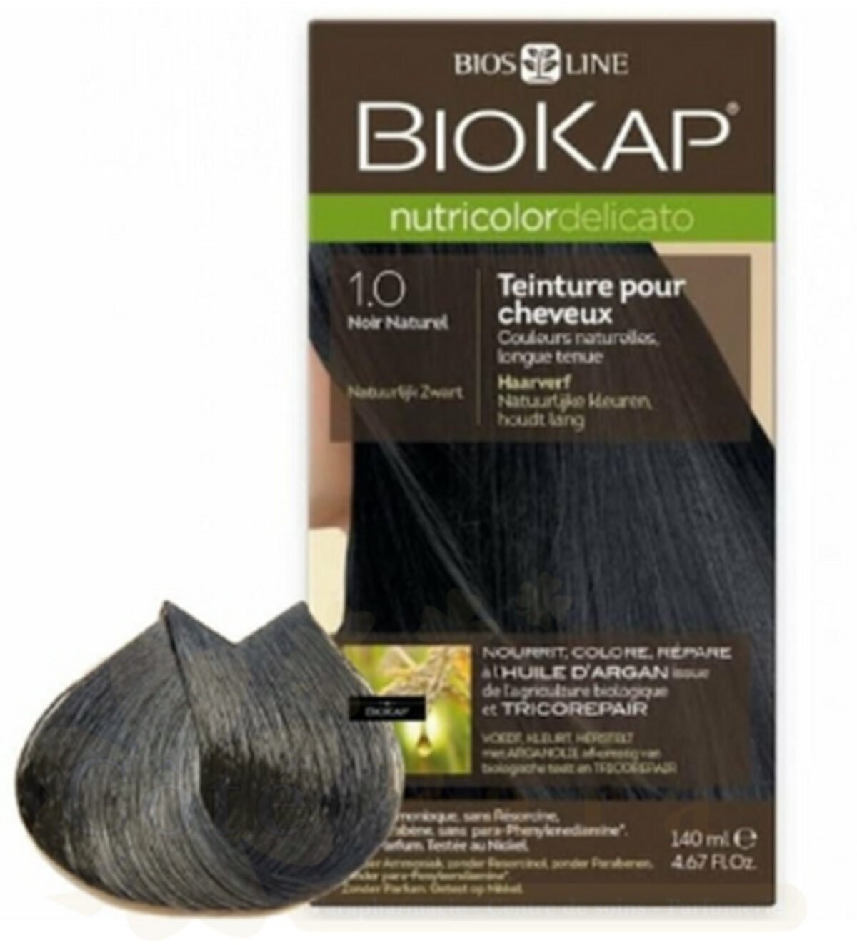 BIOKAP NUTRICOLOR 1.0 NOIR NEW BIOKAP NUTRICOLOR 1.0 NOIR NEW