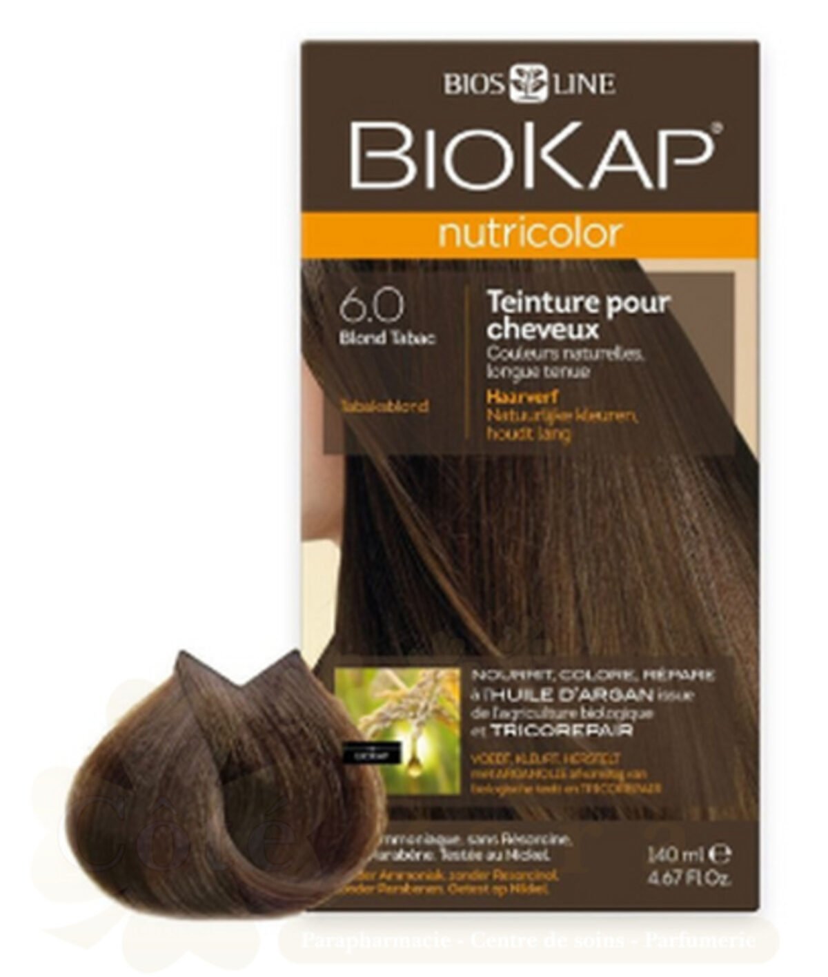 BIOKAP NUTRICOLOR 6.0 BLOND TABAC NEW BIOKAP NUTRICOLOR 6.0 BLOND TABAC NEW