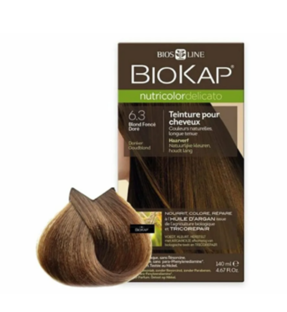 BIOKAP NUTRICOLOR 6.3 BLOND OR FONCE NEW