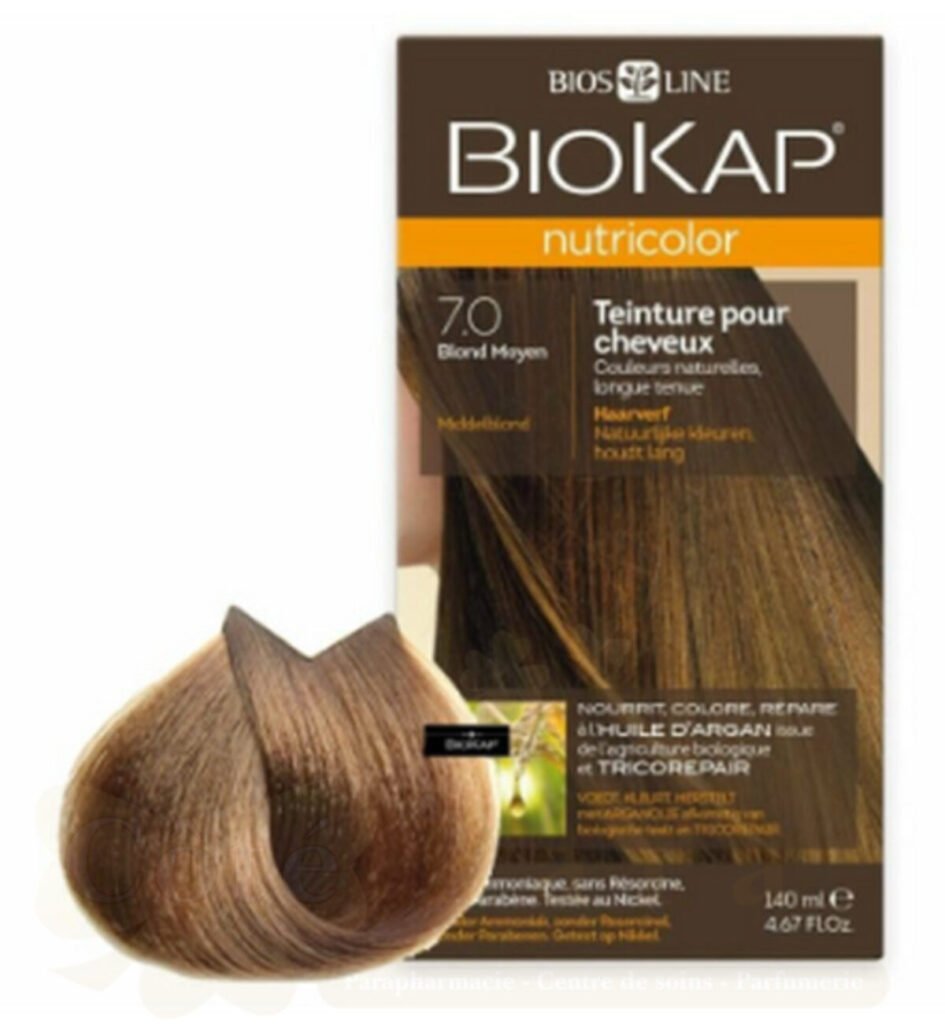 BIOKAP NUTRICOLOR 7.0 BLOND MOYEN NEW