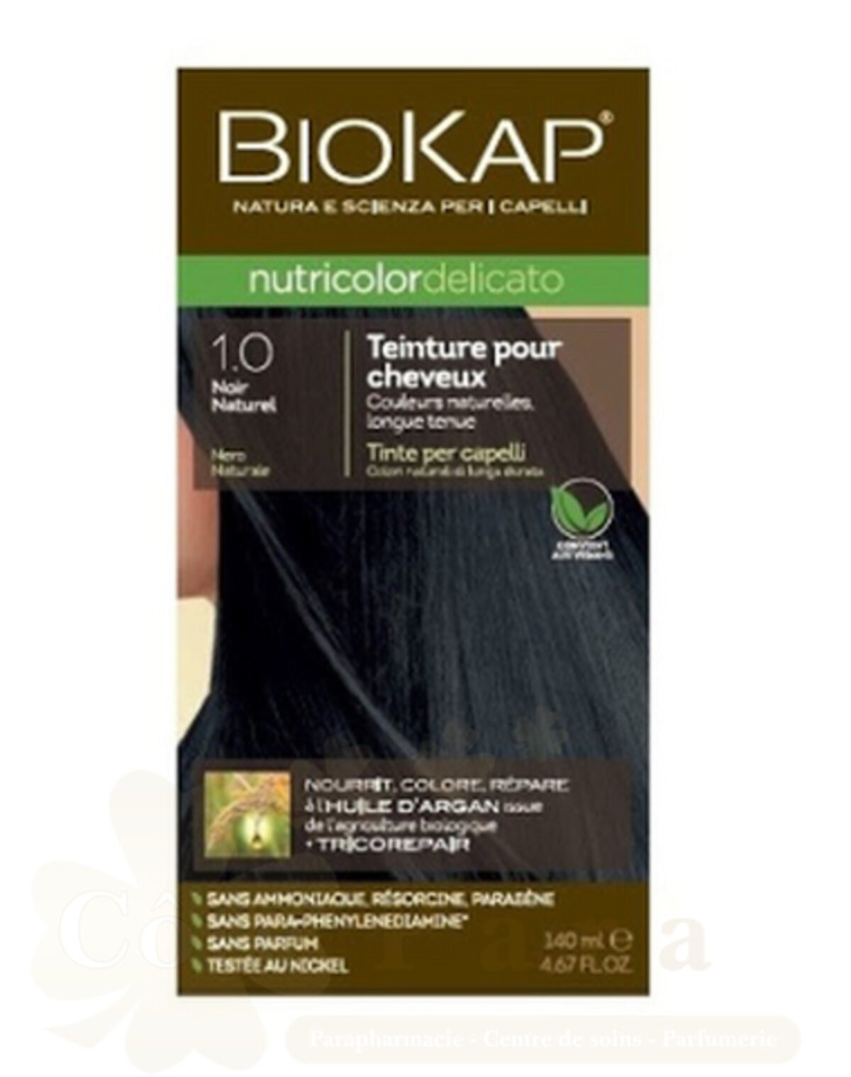BIOKAP NUTRICOLOR DELICATO 1.0 NOIR NATUREL NEW BIOKAP NUTRICOLOR DELICATO 1.0 NOIR NATUREL NEW