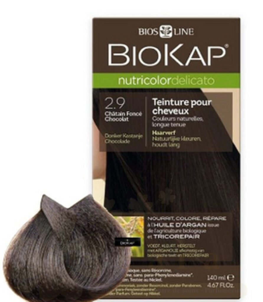 BIOKAP NUTRICOLOR DELICATO 2.9 CHATAIN FONCE CHOCOLAT