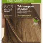 BIOKAP NUTRICOLOR DELICATO 8.03 BLOND CLAIR NATUREL NEW
