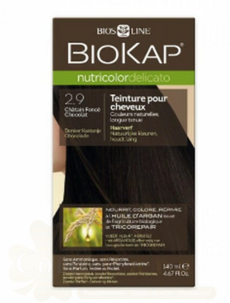 BIOKAP NUTRICOLOR DELICATO RAPID 2.9 CHATAIN FONCE CHOCOLAT