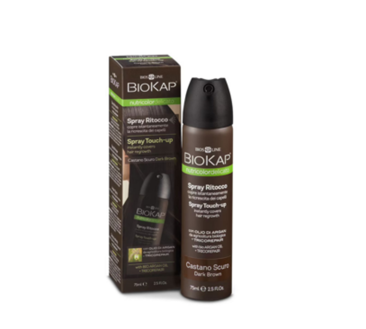 BIOKAP SPRAY RETOUCHE CHATIN FONCE 75ML BIOKAP SPRAY RETOUCHE CHATIN FONCE 75ML