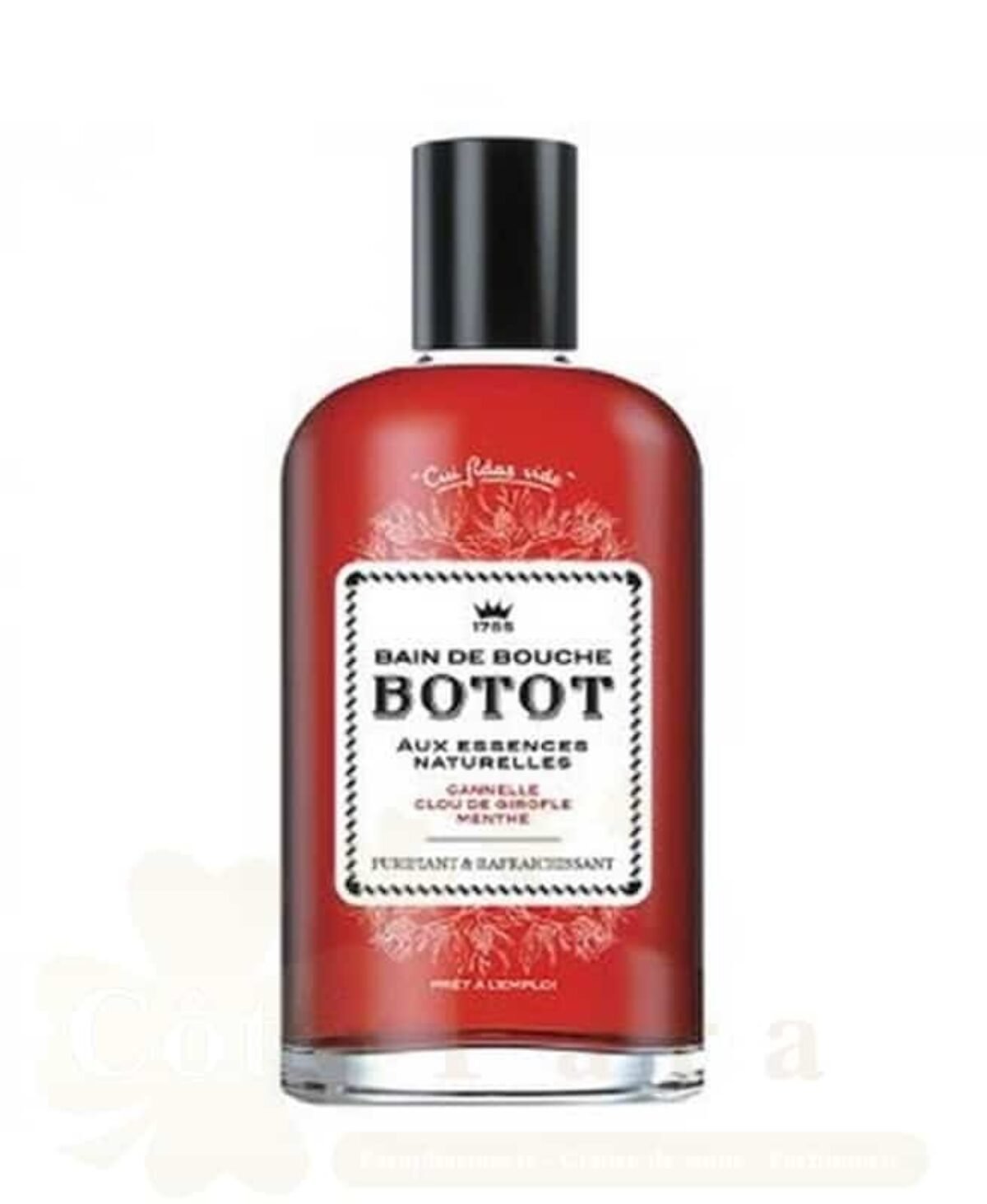 BOTOT BAIN DE BOUCHE CANNELLE CLOU DE GIROGLE MENTHE 250ML BOTOT BAIN DE BOUCHE CANNELLE CLOU DE GIROGLE MENTHE 250ML