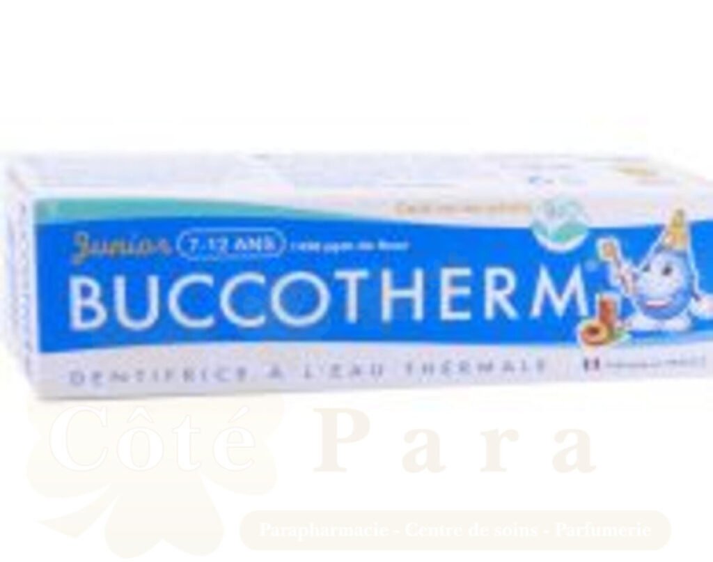 BUCCOTHERM DENTIFRICE JUNIOR 7-12ANS GOUT ICE TEA PECHE 50ML