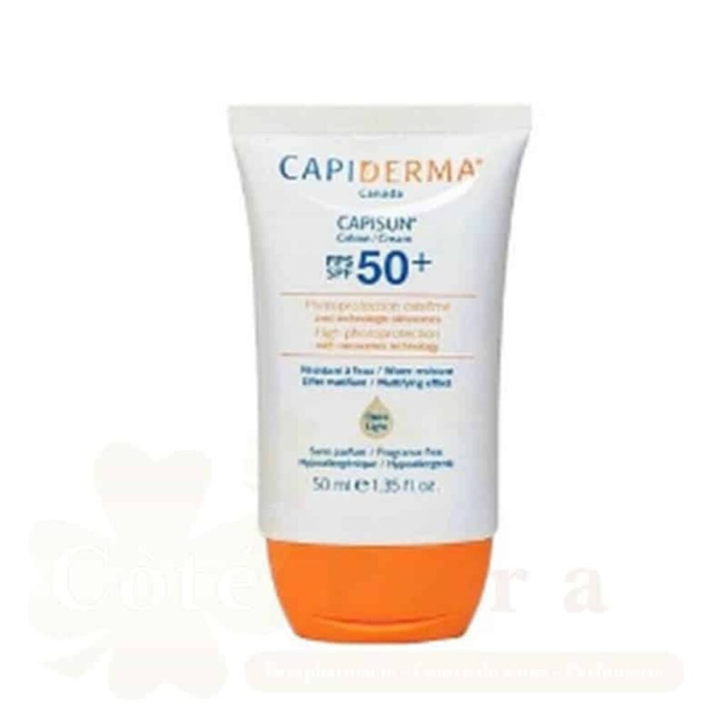 CAPIDERMA CAPISUN CREME SOLAIRE TEINTEE CLAIRE