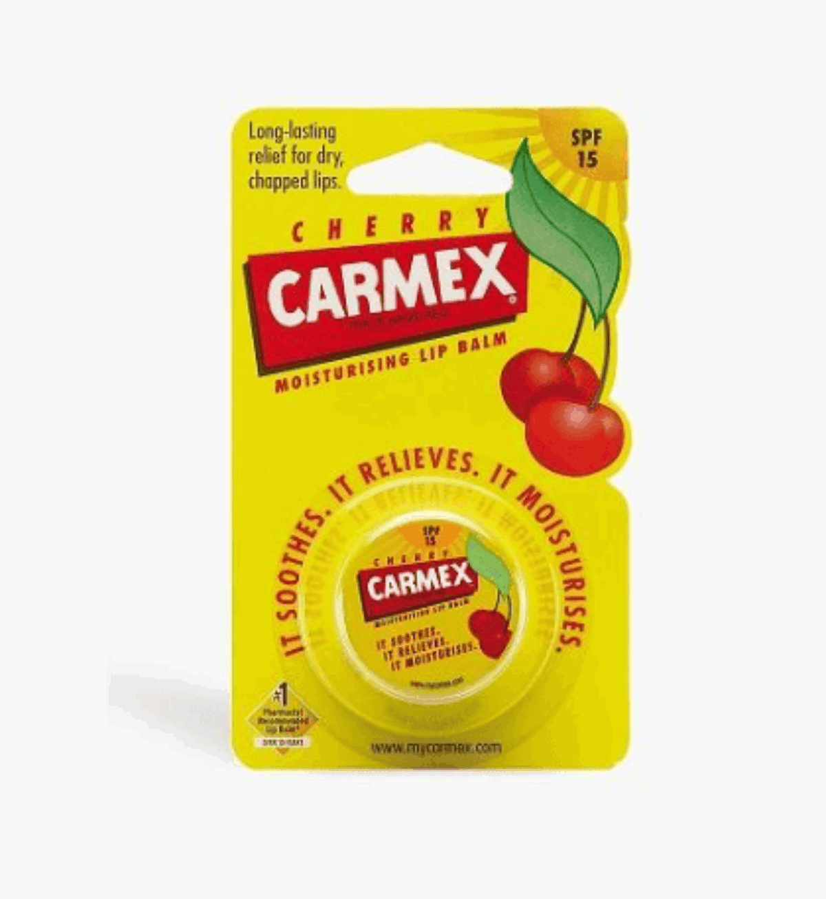 CARMEX BAUME A LEVRES CHERRY SPF15 POT 7.5G CARMEX BAUME A LEVRES CHERRY SPF15 POT 7.5G