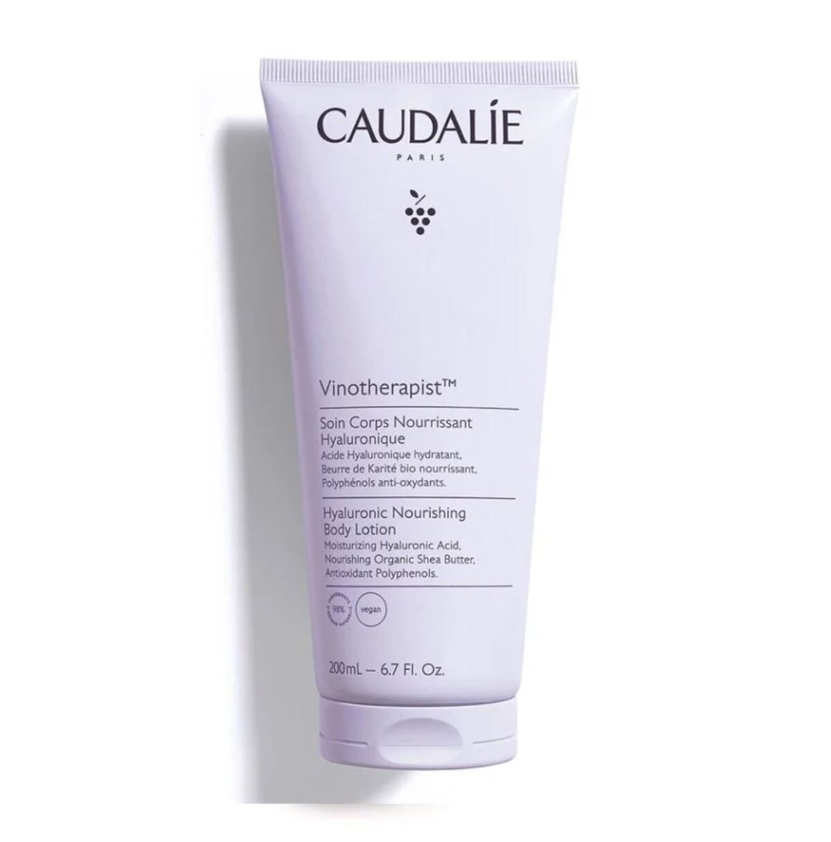 CAUDALIE VINOTHERAPIST SOIN CORPS NOURRISSANT HYALURONIQUE 200ML CAUDALIE VINOTHERAPIST SOIN CORPS NOURRISSANT HYALURONIQUE 200ML