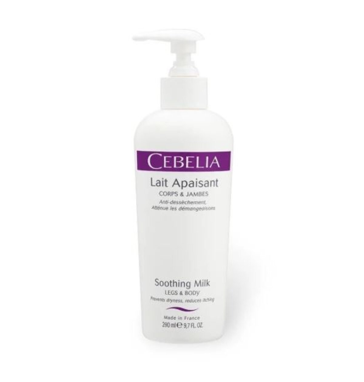 CEBELIA LAIT APAISANT CORPS ET JAMBES 290ML CEBELIA LAIT APAISANT CORPS ET JAMBES 290ML