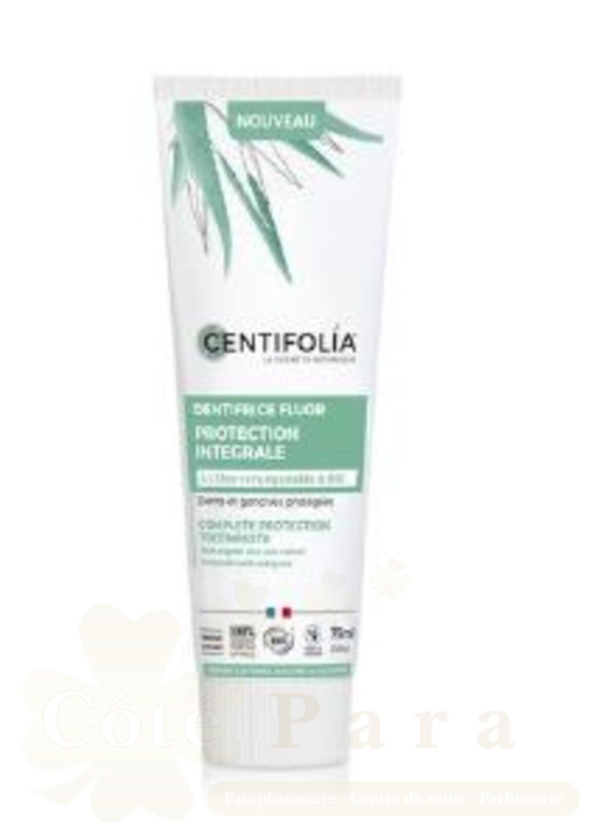 CENTIFOLIA DENTIFRICE FLUOR PROTECTION INTEGRALE 75ML CENTIFOLIA DENTIFRICE FLUOR PROTECTION INTEGRALE 75ML