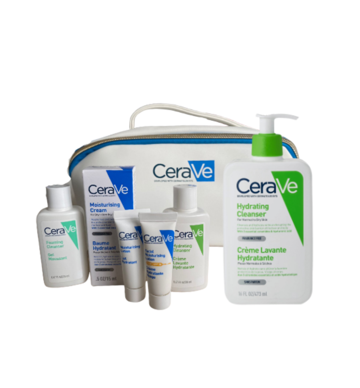 CERAVE TROUSSE KIT VOYAGE AVEC CREME LAVANTE 473ML CERAVE TROUSSE KIT VOYAGE AVEC CREME LAVANTE 473ML